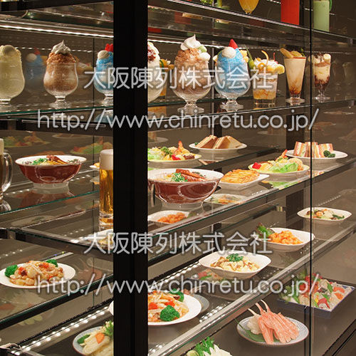 食品サンプルケース（メニューサンプルケース）＆製品サンプルケースの 