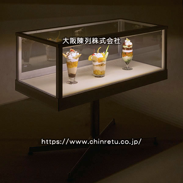 食品サンプルケース(メニューサンプルケース)の製作販売実例です。