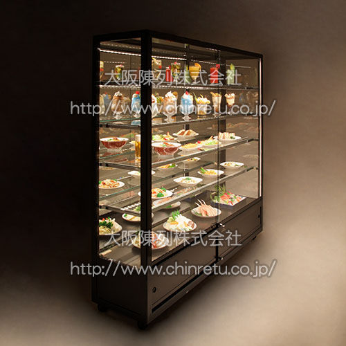 食品サンプルケース(メニューサンプルケース)の製作販売実例です。